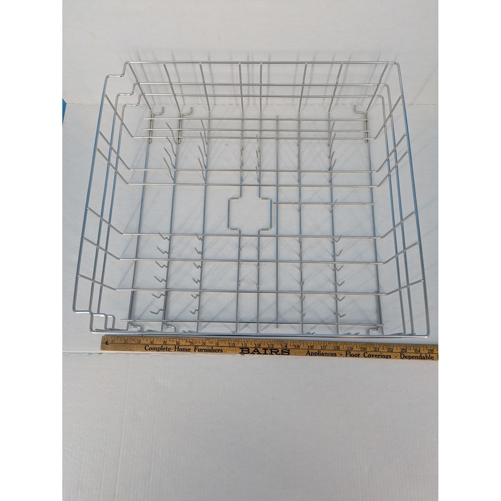 W10139223 Dishwasher Lower Rack 304 Stainless Steel 6 Wheels for 23" Dishwasher - Picture 10 of 13
